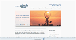 Desktop Screenshot of brueckmann-reisen.de